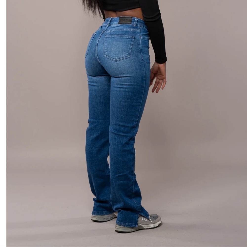 Fitjeans Straight Leg Azure Blue